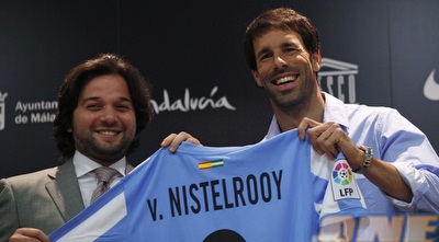 רוד ואן ניסטלרוי מוצג במלאגה (רויטרס)