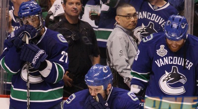שחקני ונקובר לא יודעים נפשם מרוב צער (GettyImages)