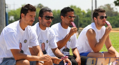 יצחקי וכחלון עם תמיר כהן וסטרול. השניים יחזקו את בני יהודה? (שי לוי)