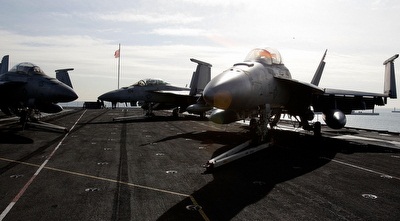 נושאת מטוסים. הבריטים לא לוקחים סיכון (GettyImages)