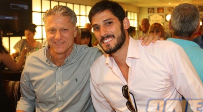 עומרי כספי ומיקי ברקוביץ´. עובר לקאבס (שי לוי) עומרי כספי ומיקי ברקוביץ´. עובר לקאבס (שי לוי)