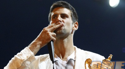 ג´וקוביץ´ מודה לקהל (רויטרס)