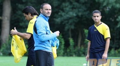 איווניר, זיזוב וסבע באימון האחרון בהולנד (האתר הרשמי של מכבי ת&qout;א)