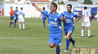 טל מאיר עם חמודי כיאל בקדנציה הקודמת בלוד (עמית מצפה)