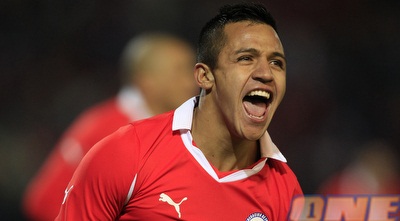 סאנצ´ס מאושר לאחר שער השיוויון (רויטרס)