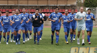 בני יהודה באימון באנדורה. רק ניצחון בא בחשבון (דנה בהט)
