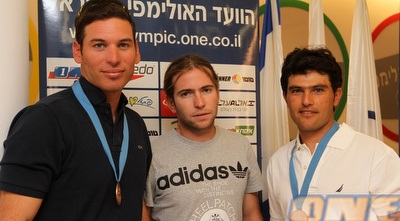 קליגר, סלע ולוין עם המדליות (מור שאולי) קליגר, סלע ולוין עם המדליות (מור שאולי)