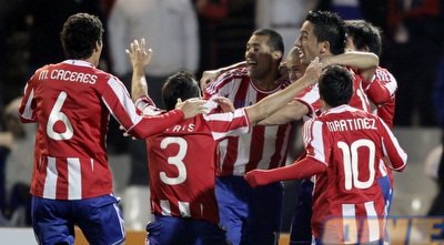 שחקני פראגוואי. צברו אוהדים חדשים בשבועיים האחרונים (רויטרס) שחקני פראגוואי. צברו אוהדים חדשים בשבועיים האחרונים (רויטרס)