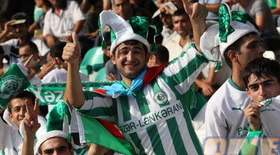 אוהדי לנקאראן. ניבאלדו: &qout;הם הטריפו אותם מההתחלה&qout; (האתר הרשמי של מכבי ת&qout;א)