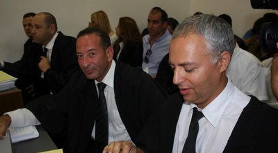 עורכי הדין של שני הצדדים בבית המשפט המחוזי בירושלים (גיא בן זיו) עורכי הדין של שני הצדדים בבית המשפט המחוזי בירושלים (גיא בן זיו)