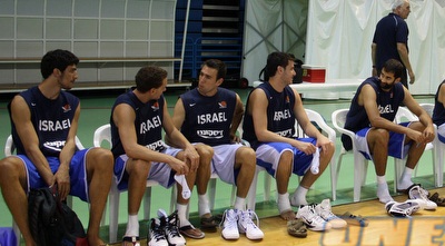 אימון הנבחרת (דובר איגוד הכדורסל) 