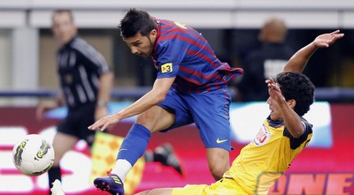 דויד וייה בדרך לשער הראשון (רויטרס)