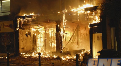 המהומות בלונדון (רויטרס)