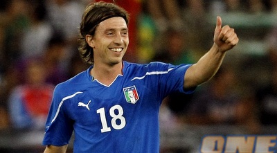 מונטוליבו מאושר אחרי שער היתרון של איטליה (רויטרס)