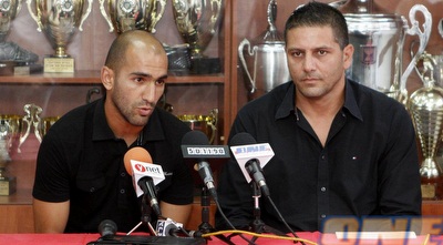 שי אבוטבול ודורון אוסידון. הקשר האריך את חוזהו (יוסי ציפקיס) שי אבוטבול ודורון אוסידון. הקשר האריך את חוזהו (יוסי ציפקיס)