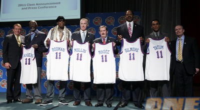 רודמן, מאלין והחברים בהיכל התהילה (רויטרס) רודמן, מאלין והחברים בהיכל התהילה (רויטרס)