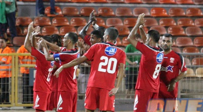 שחקני סכנין מרוצים (עמית מצפה)