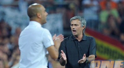 מוריניו וגוארדיולה. שוב ייפגשו? (GettyImages)