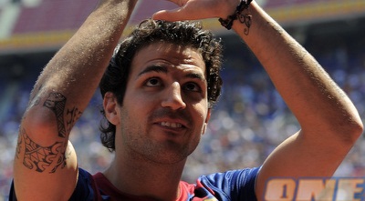 פברגאס מודה לקהל בקאמפ נואו