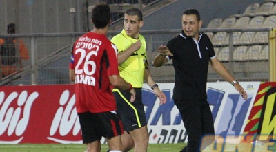 שירזי מתלונן על השיפוט (עמית מצפה)