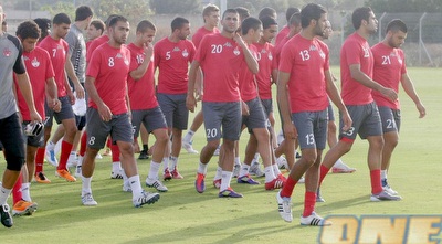 אימון הפועל באר שבע בקרית שלום (יניב גונן)