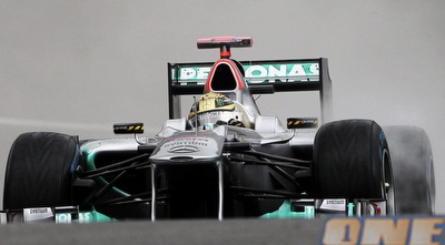 מיכאל שומאכר. תצוגה נהדרת שלו (רויטרס)