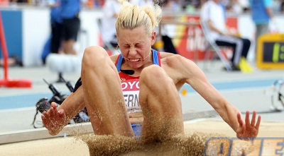 טטיאנה צ´רנובה. מובילה את תחרות הקרב 7 (GettyImages)