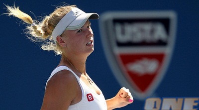 קרולין ווזניאקי. פתחה טוב את האליפות (GettyImages) קרולין ווזניאקי. פתחה טוב את האליפות (GettyImages)