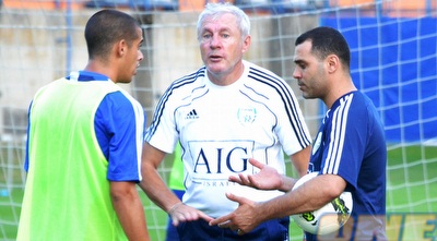 פרננדז, בנין וטל בן חיים באימון בקרואטיה