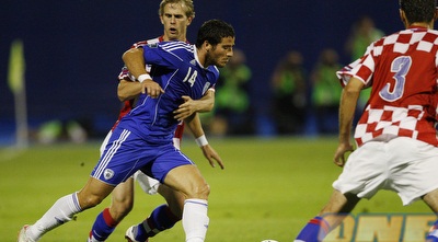 איבן סטריניץ´ תופס את תומר חמד (רויטרס)