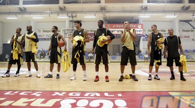 שחקני ברק נתניה. ערכו אימון ראשון (יניב גונן) שחקני ברק נתניה. ערכו אימון ראשון (יניב גונן)