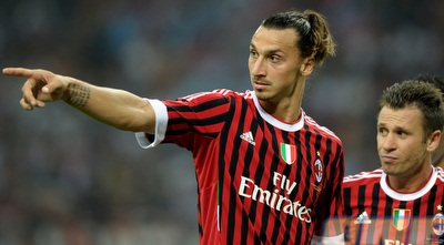 זלאטן איברהימוביץ´ ואנטוניו קסאנו (GettyImages) זלאטן איברהימוביץ´ ואנטוניו קסאנו (GettyImages)