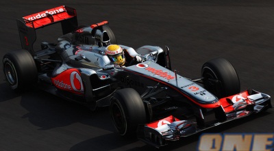 לואיס המילטון במונזה. יפתח במקום השני (GettyImages)