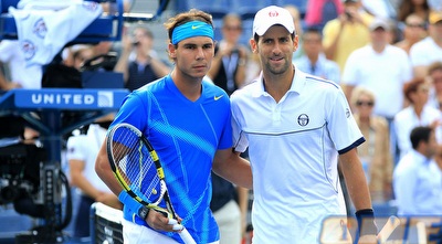 ג´וקוביץ´ ונדאל. אותם אי אפשר לנצח, גם לא בארץ (GettyImages) ג´וקוביץ´ ונדאל. אותם אי אפשר לנצח, גם לא בארץ (GettyImages)