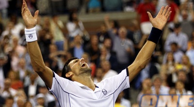 נובאק חוגג את התואר (GettyImages)