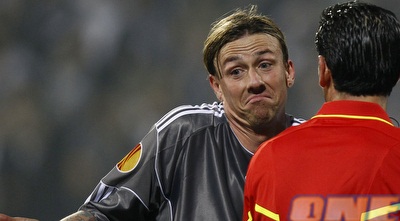 גוטי במדי בשיקטאש בליגה האירופית. לא מצא את עצמו (GettyImages)