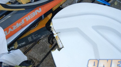 הגלשן השבור של משיח (זיו לבנון, Ocean Nation)