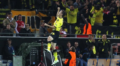 פרישיץ´ חוגג את שער השוויון (GettyImages) פרישיץ´ חוגג את שער השוויון (GettyImages)