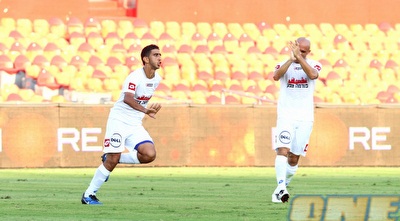 קבהא חוגג אחרי השער שלו (שי לוי) קבהא חוגג אחרי השער שלו (שי לוי)