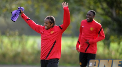 דני וולבק ואנדרסון מרוצים באימון (GettyImages)