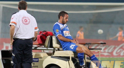 אלקסלסי הפצוע. ייעדר מול בית&qout;ר ירושלים (משה חרמון) אלקסלסי הפצוע. ייעדר מול בית&qout;ר ירושלים (משה חרמון)