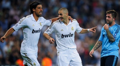 בנזמה וחדירה חוגגים 0:3 קל (GettyImages)