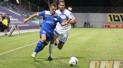 אלעד גבאי מול סוויסה. &qout;(משה חרמון)