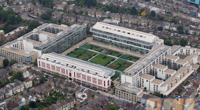 אצטדיון הייבורי והבתים שמסביב (GettyImages)