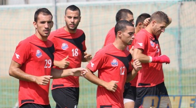 הפועל חיפה באימון (עמית מצפה)