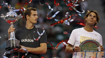 נדאל ומארי. מחמאות מקיר לקיר (רויטרס)