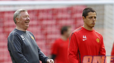 חאבייר הרננדס ואלכס פרגוסון (רויטרס)