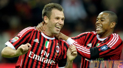 אנטוניו קסאנו חוגג עם רוביניו (GettyImages)