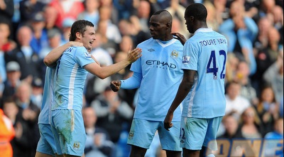 סיטי חוגגת. ומה יהיה באולד טראפורד? (GettyImages)