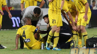 ניבאלדו מקבל טיפול (עמית מצפה) ניבאלדו מקבל טיפול (עמית מצפה)